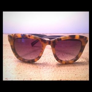 Tortoise Navy Blue Sunglasses